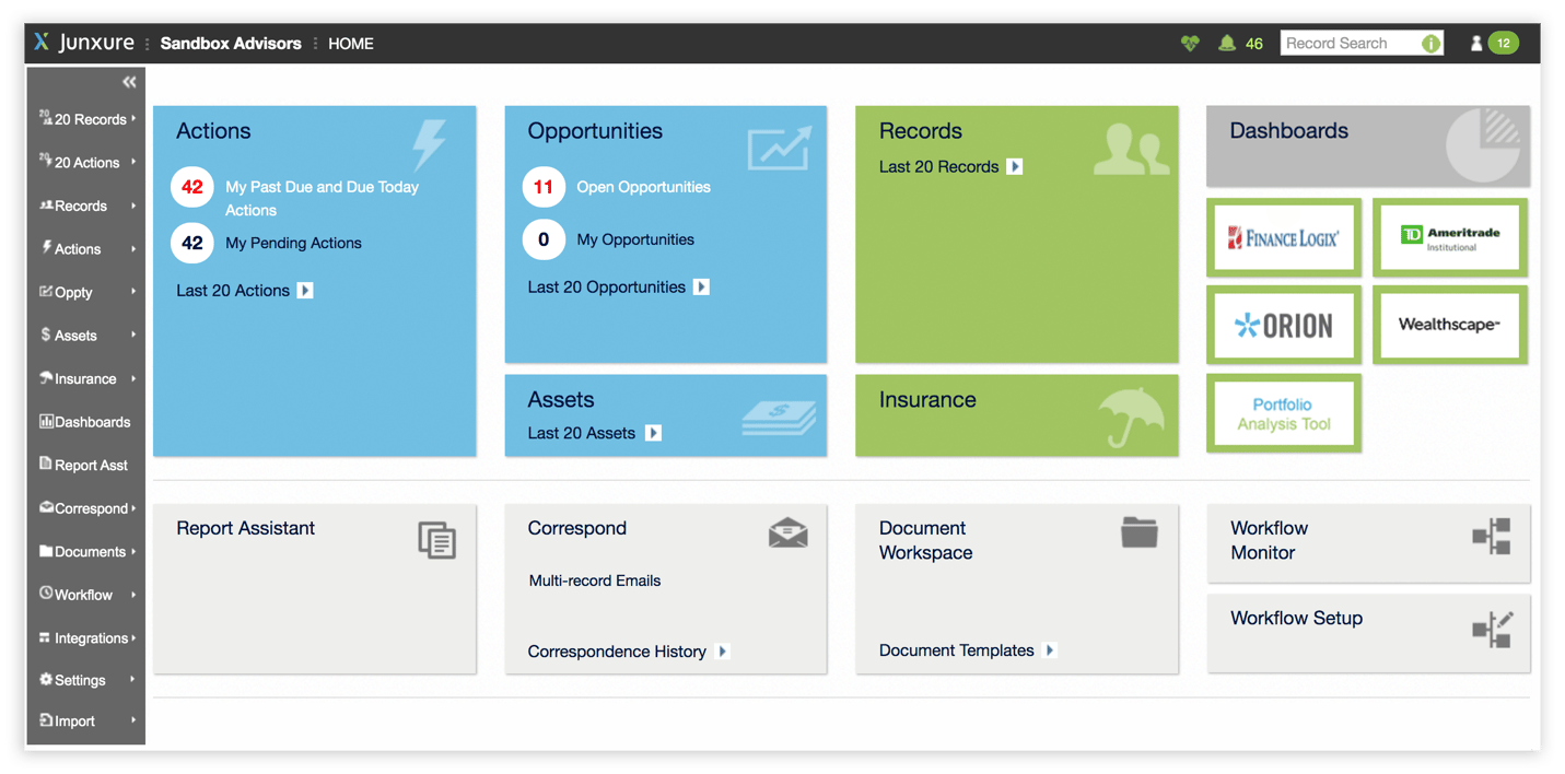 AdvisorEngine CRM Module