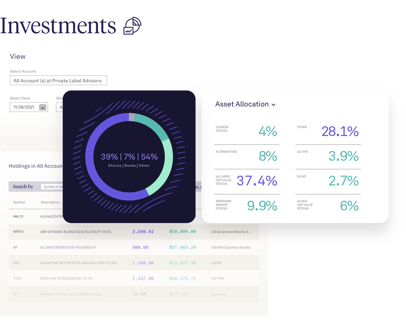 AdvisorEngine Wealth Management Technology - Client Portal - Reporting